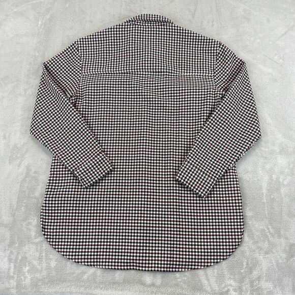 ABERCROMBIE & FITCH Flannel Shirt Men Medium Multi Check Oversized Soft A&F NWOT - Picture 3 of 13